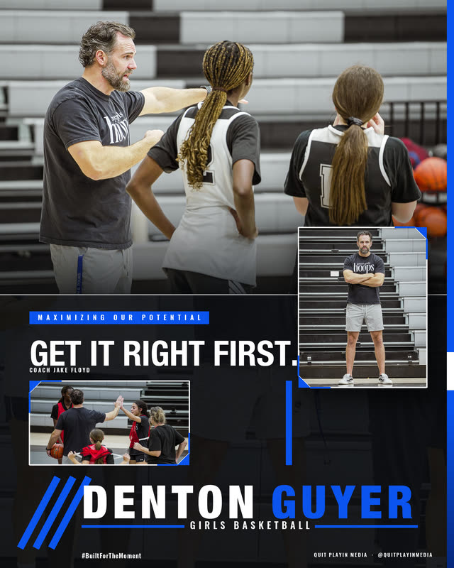 Collage featuring Coach Floyd: Get it right first. Pillar: Maximizing Our Potential.